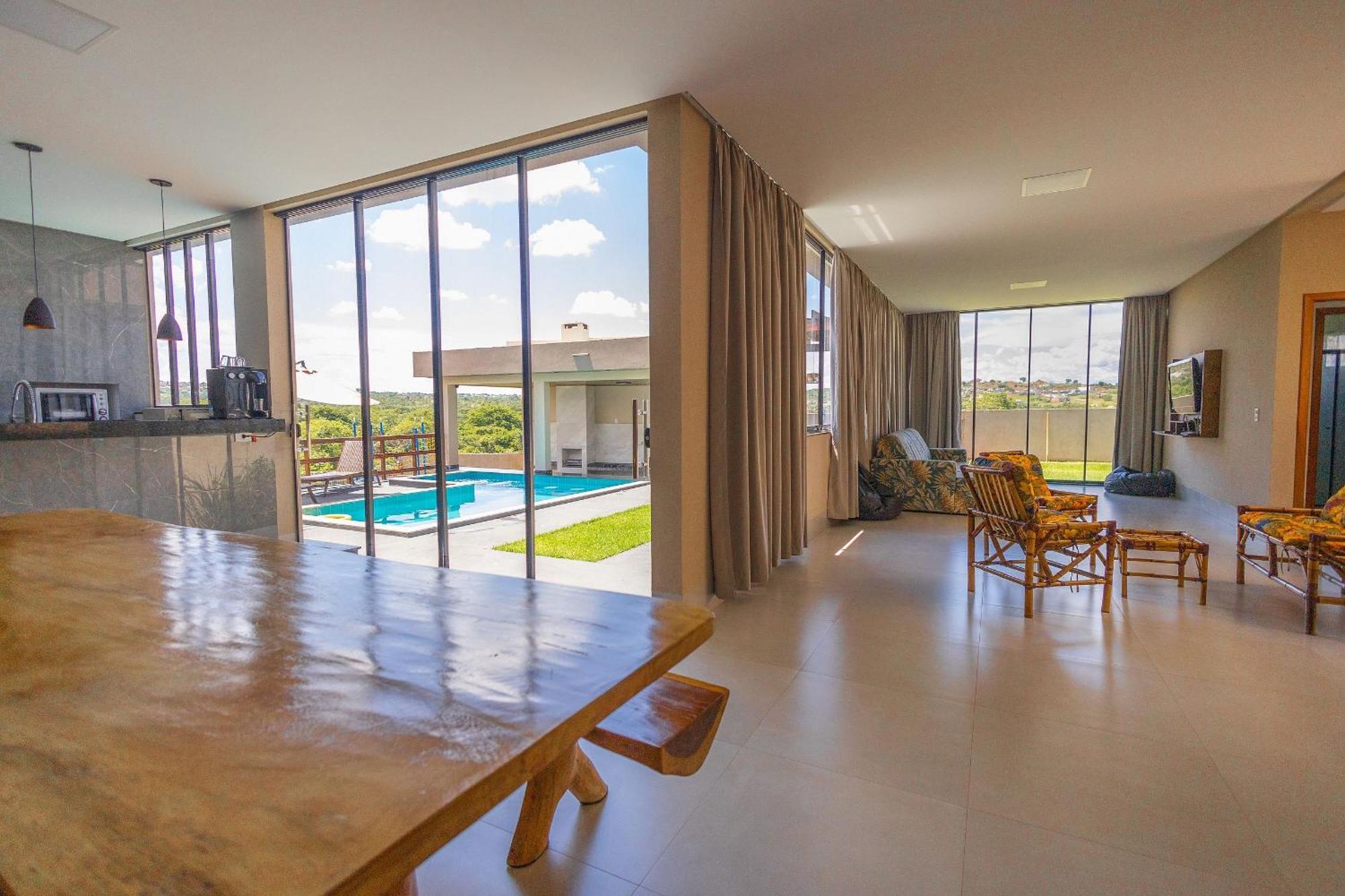 Charmosa Casa C/ 3 E Piscina Com Hidro Casa de férias Caldas Novas