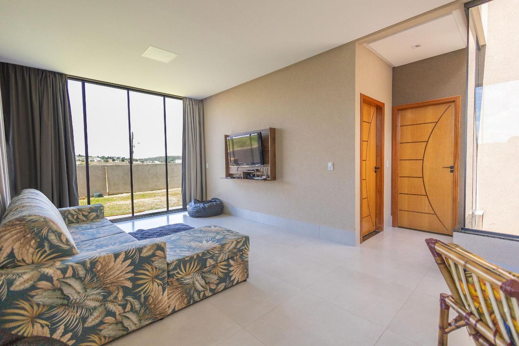 Charmosa Casa C/ 3 E Piscina Com Hidro Casa de férias